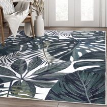 Wayfair | Machine Washable Tropical Area Rugs You'll Love in 2022